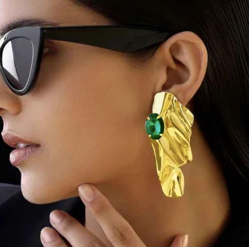 Earrings gold